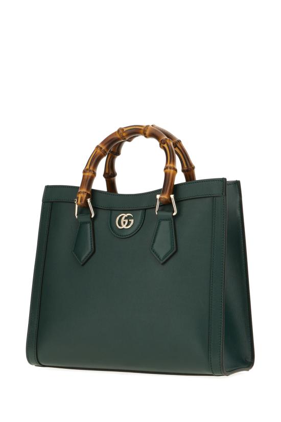 26SS 구찌 다이애나 뱀부 핸들 토트백 853226AAEDB 3020 Verde - GUCCI