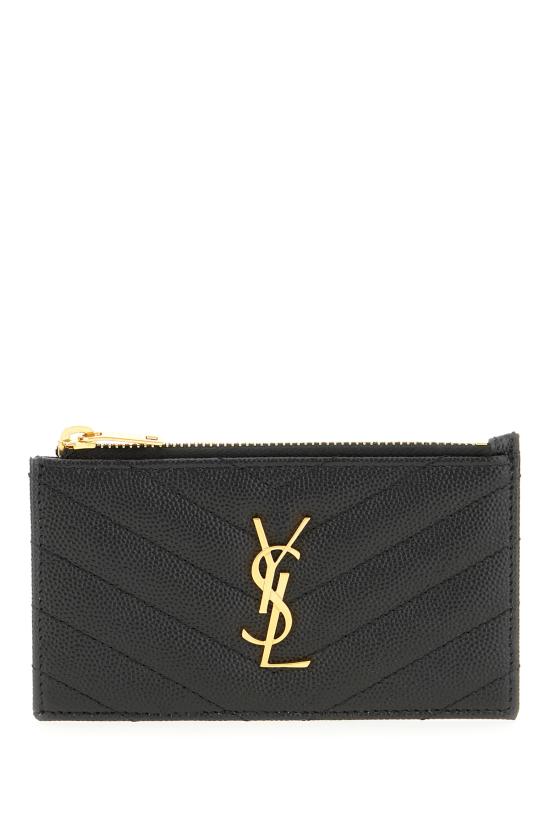 26SS 생로랑 지갑 607915BOW01 1000 Nero