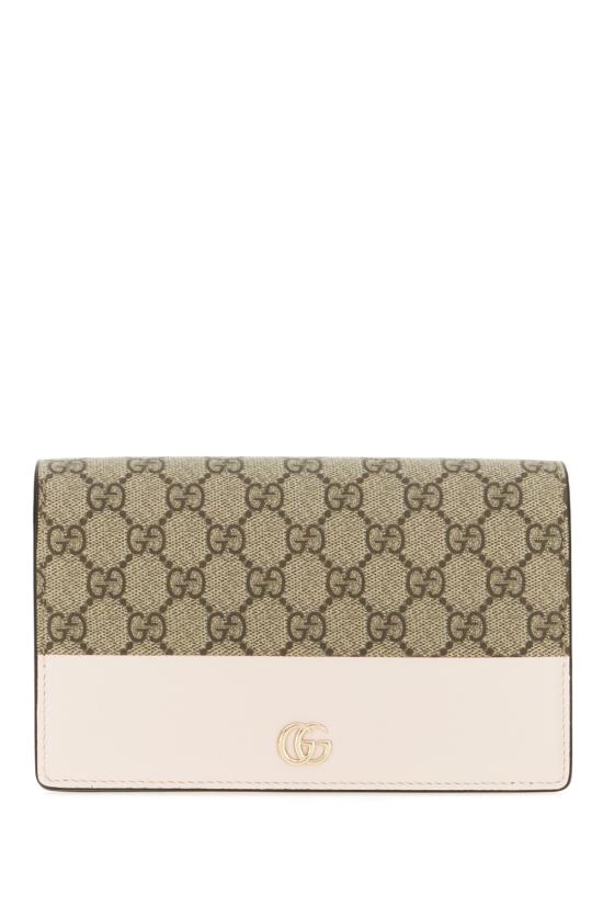 26SS 구찌 GG 마몬트 월렛 온 체인 497985AAFXM 5743 ROSA EBONY