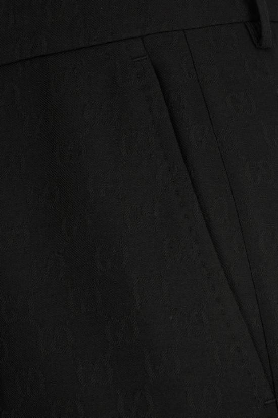 26SS 구찌 GG 울 팬츠 864053ZAUUC 1000 NERO - GUCCI