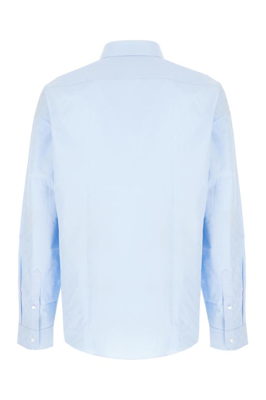 26SS 구찌 GG 코튼 포플린 셔츠 860785ZAUO8 4774 AZZURRA - GUCCI