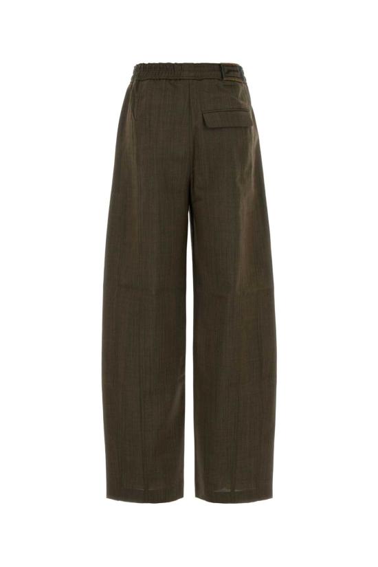 26SS 가니 스트레이트 팬츠 A1080152 ZXZ Brown - GANNI