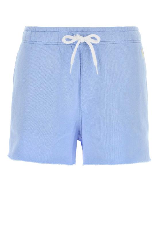 26SS 폴로 랄프로렌 포니 로고 자수 레귤러핏 쇼츠 211965103 502 Light Blue