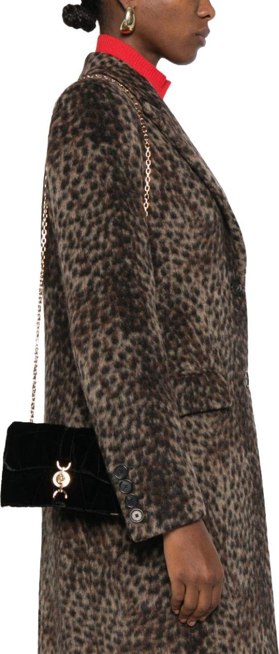 26SS 베르사체 클레이오 퀼티드 벨벳 미니백 10177401A159981B00V BLACK - VERSACE