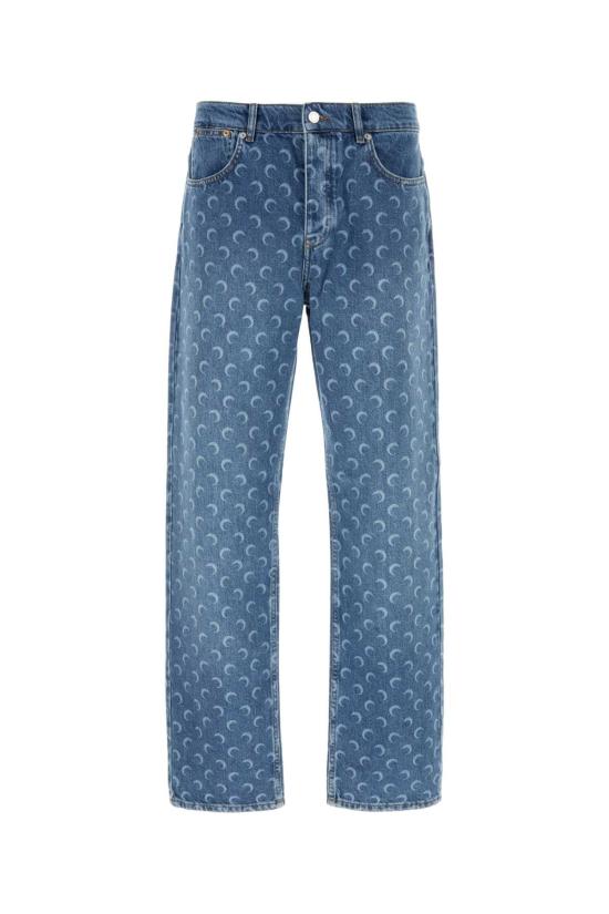 26SS 마린세르 데님 팬츠 MPA066CCDEN0002 BL05 Printed