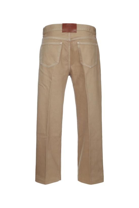 26SS 셀린느 코튼 데님 보이프렌드 진 001 RP0DI789D GJX6 LATTELIGHTSTONEWASH - CELINE