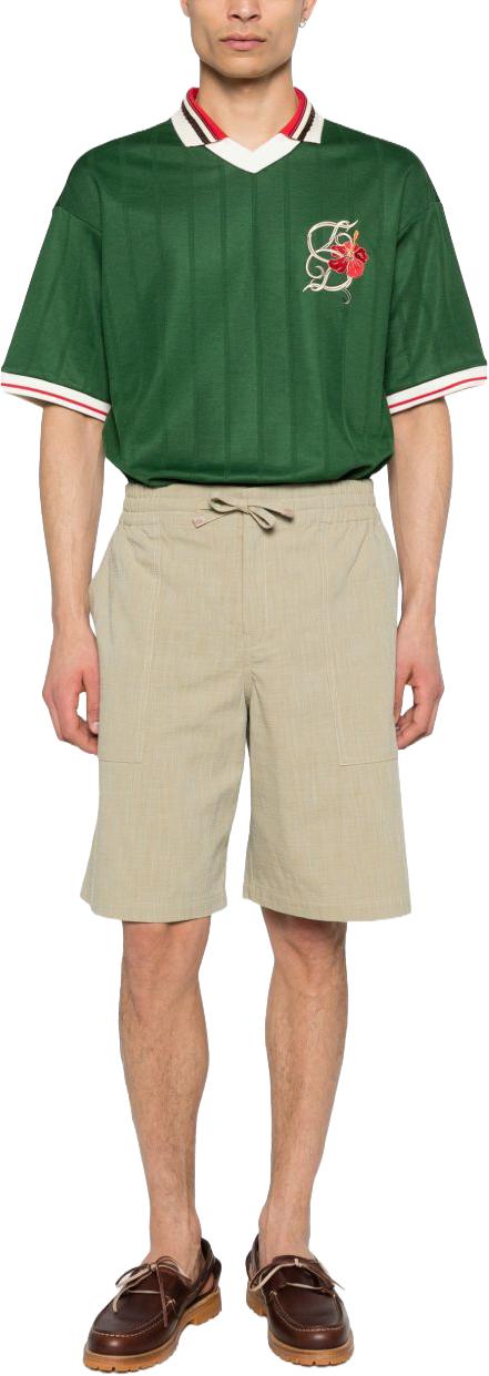 26SS 드롤드무슈 폴로 티셔츠 KPL171PL160DGN DONKERGREEN