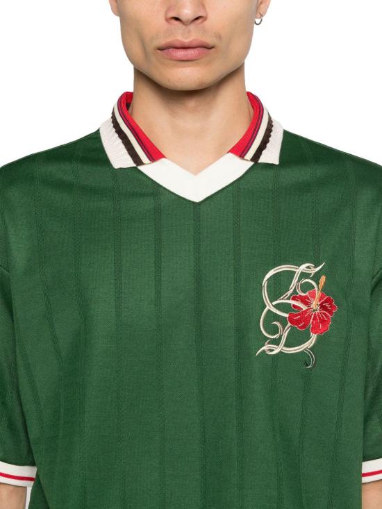 26SS 드롤드무슈 폴로 티셔츠 KPL171PL160DGN DONKERGREEN - DROLE DE MONSIEUR