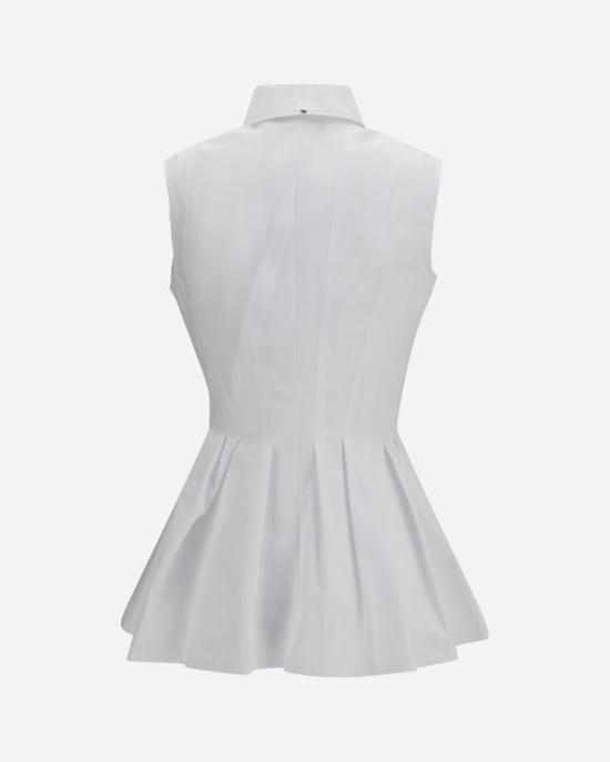 26SS 막스마라 민소매 티셔츠 12111052 001 OPTICAL WHITE DOM - MAX MARA