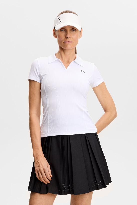 26SS 제이린드버그 반팔 티셔츠 GWJT148050000 WHITE DOM - J LINDEBERG