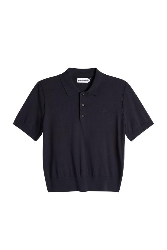 26SS 제이린드버그 블레이크 쇼트 슬리브 니트 폴로 BWKW15450 6855 JL NAVY DOM