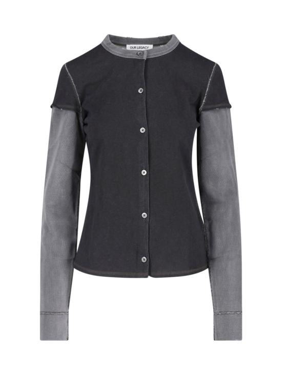 25FW 아워레가시 반팔 티셔츠 W4256HF BLACK 1000 POINTS PRINT Black