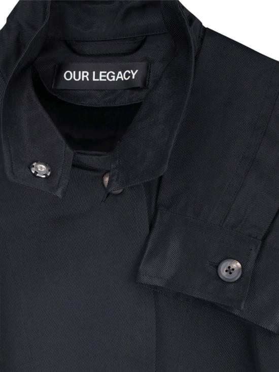 25FW 아워레가시 자켓 W4252TF FRESH BLACK TARMAC TWILL - OUR LEGACY