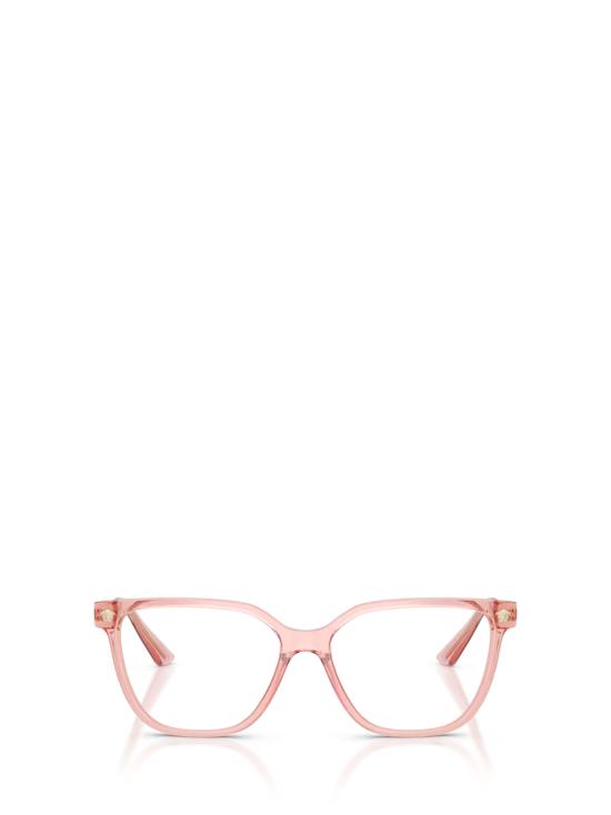 26FW 베르사체 안경 VE3388U 5322 PEACH TRANSPARENT
