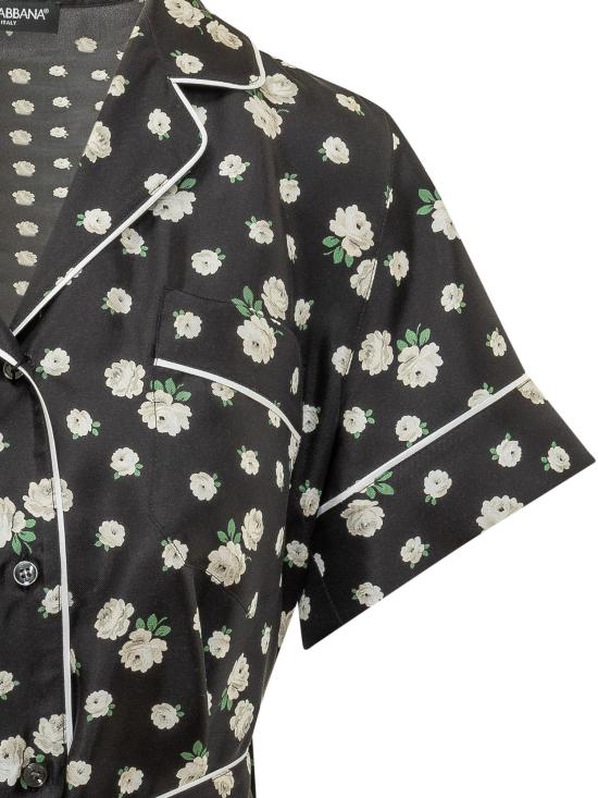 26SS 돌체앤가바나 블라우스 F5S23TIS13HHX6BY BLACK - DOLCE & GABBANA