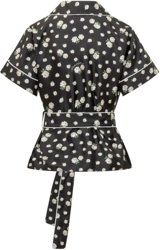 26SS 돌체앤가바나 블라우스 F5S23TIS13HHX6BY BLACK - DOLCE & GABBANA