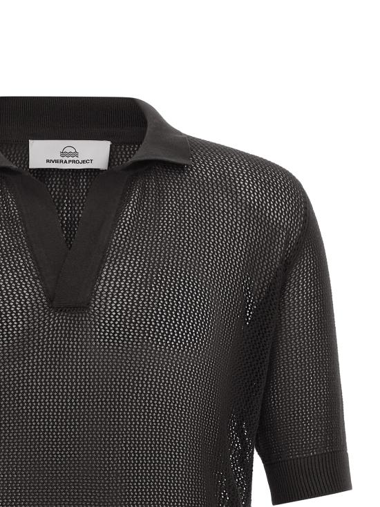 26SS 리비에라 프로젝트 폴로 티셔츠 PR74000RA24 Brown - RIVIERA PROJECT