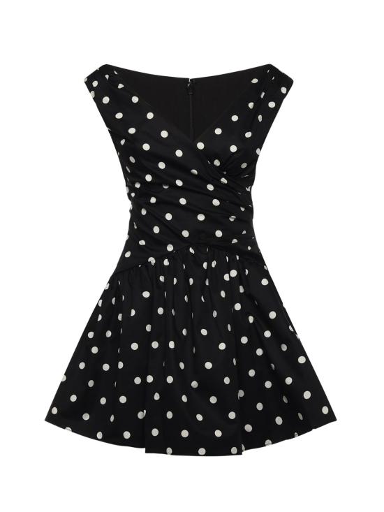  셀프 포트레이트 원피스 오프숄더 스위트하트 드레스 블랙