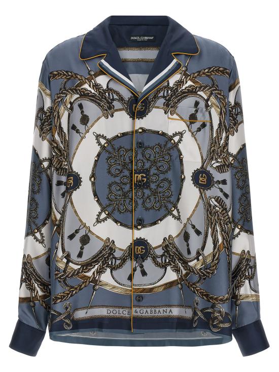 26SS 돌체앤가바나 긴팔 셔츠 G5IF1THI12BHT5XB Blue