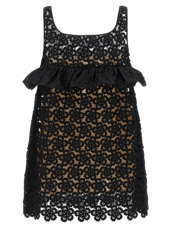 26SS 미우미우 숏 원피스 MF6359SOOO19SLF0002 Black - MIU MIU