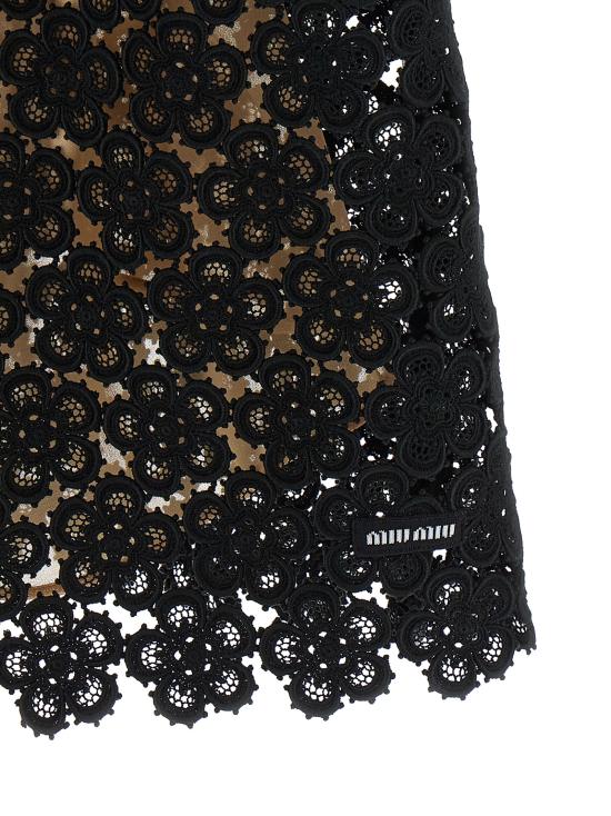 26SS 미우미우 숏 원피스 MF6359SOOO19SLF0002 Black - MIU MIU