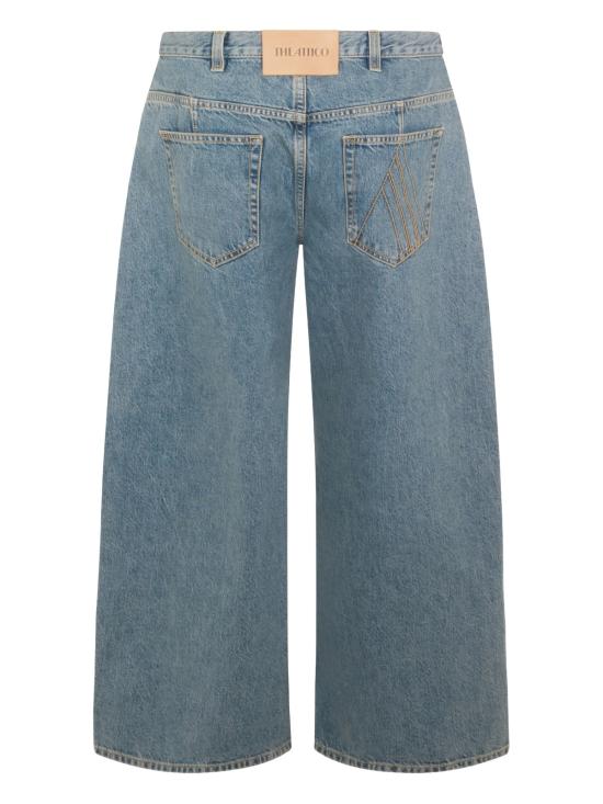  디 아티코 데님 팬츠 아티코 진 블루 - THE ATTICO