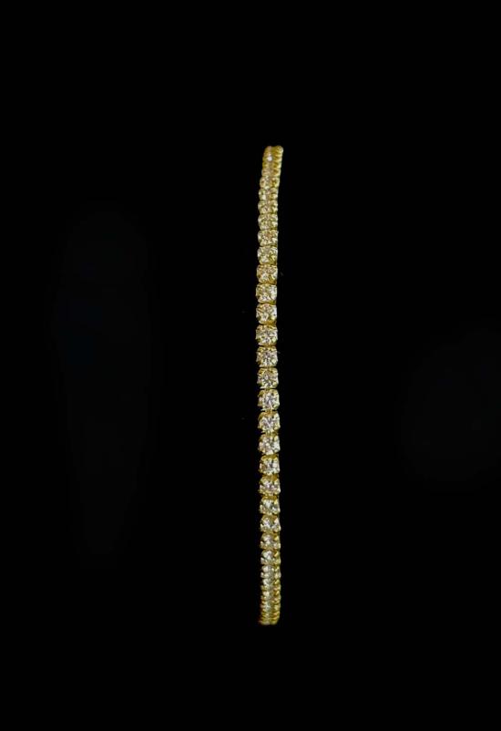  더 엔케이씨 스토어 팔찌 NKC 스토어 골드 마이크로 테니스