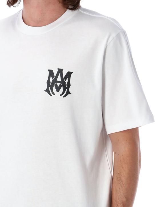  아미리 탑 마 코어 로고 티셔츠 화이트 - AMIRI