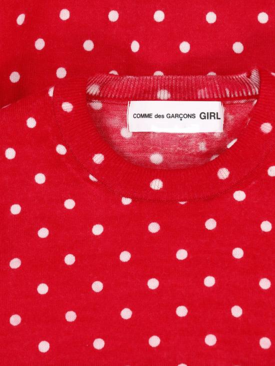 25FW 꼼데가르송 스웨터 NP N009 W25 Red - COMME DES GARCONS