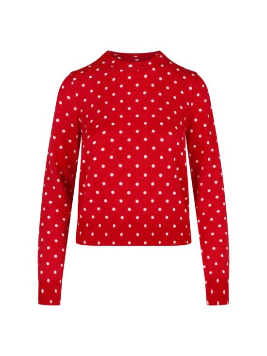25FW 꼼데가르송 스웨터 NP N009 W25 Red