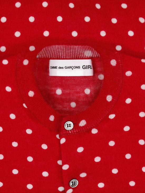 25FW 꼼데가르송 가디건 NP N008 W25 Red - COMME DES GARCONS