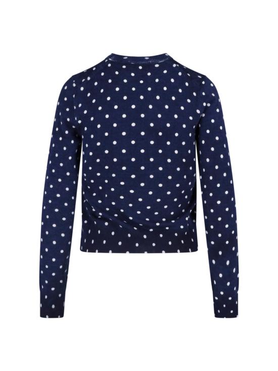 25FW 꼼데가르송 스웨터 NP N009 W25 1 Blue - COMME DES GARCONS