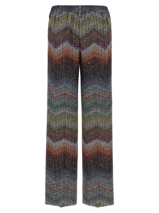  미소니 팬츠 미쏘니 지그재그 램 비스코스 - MISSONI