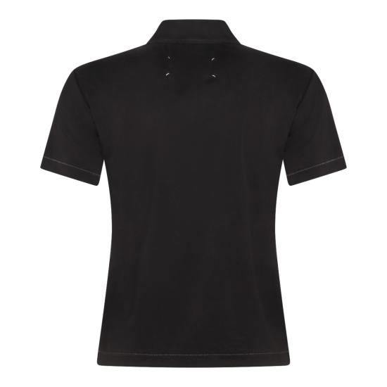 26SS 마르지엘라 폴로 티셔츠 S51GL0066 M20171 900 BLACK DOM - MAISON MARGIELA