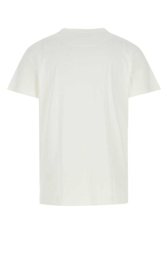  질샌더 탑 질 샌더 화이트 코튼 티셔츠 세트 (100% 코튼) - JIL SANDER