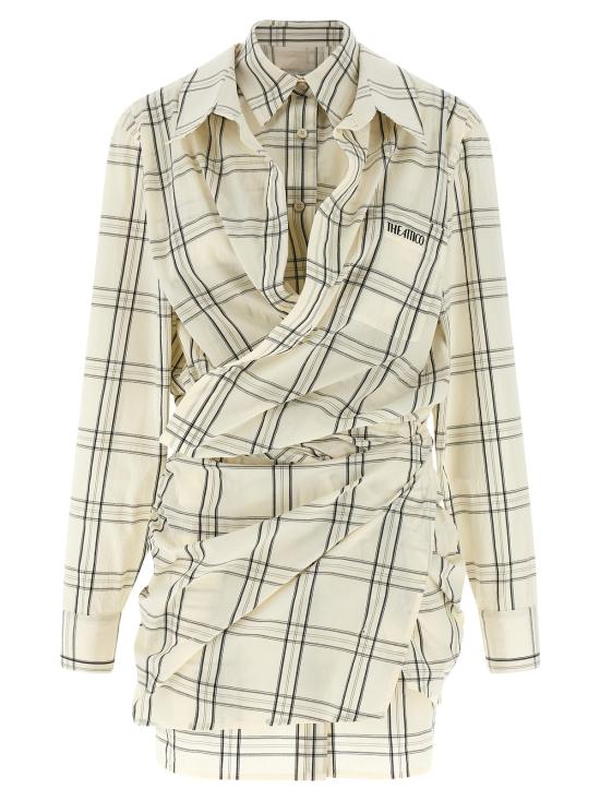  디 아티코 숏 원피스 아티코 셰미지에 드레스 멀티컬러