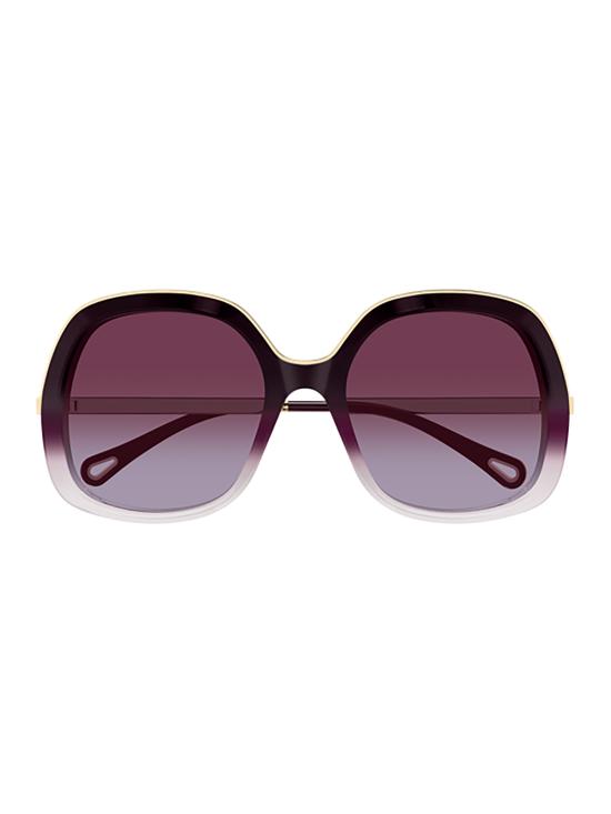  끌로에 안경 1 Oj45c00a 버건디 골드 레드