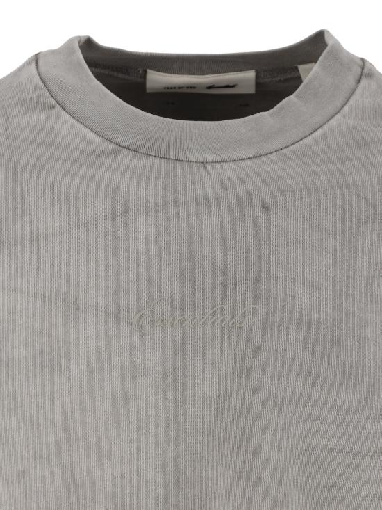 26SS 피어오브갓 반팔 티셔츠 125SP264472F FADED SEAL Grey - FEAR OF GOD
