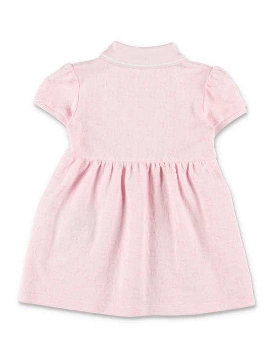  [키즈] 구찌 원피스 키즈 GG 코튼 피케 드레스 - GUCCI