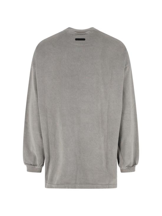 26SS 피어오브갓 반팔 티셔츠 125SP264103F FADED SEAL Grey - FEAR OF GOD