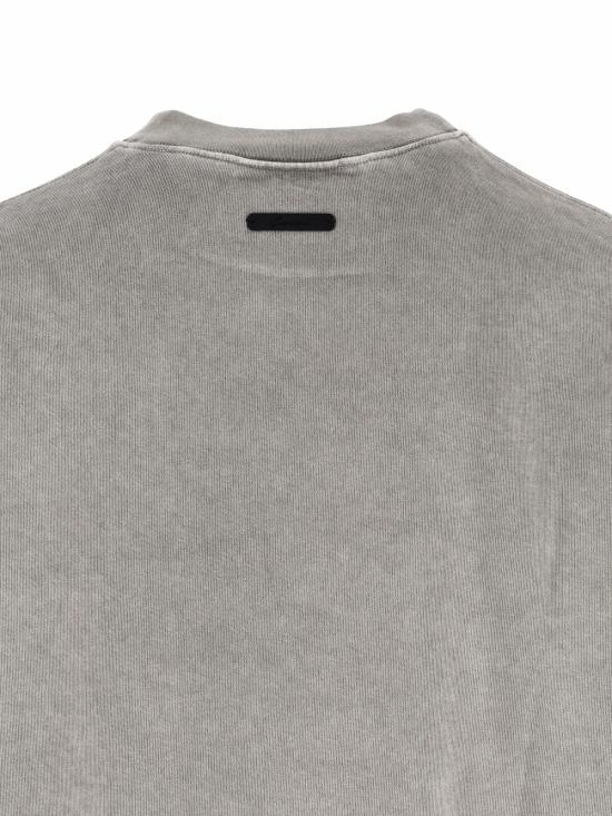26SS 피어오브갓 반팔 티셔츠 125SP264103F FADED SEAL Grey - FEAR OF GOD