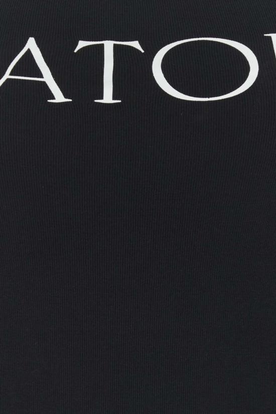  파투 블라우스 코튼 탱크탑 블랙 - PATOU