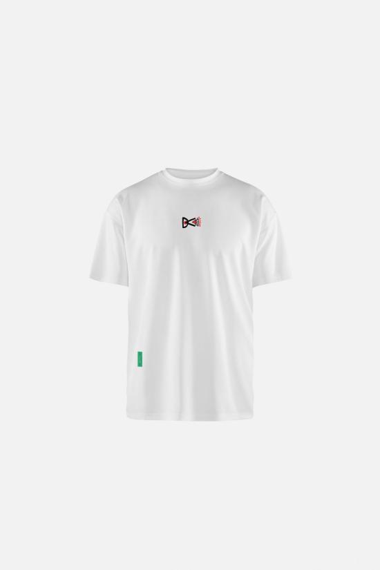 26SS 디스트릭트 비전 숏 슬리브 박시 트레이닝 티셔츠 DV0100A WHITE
