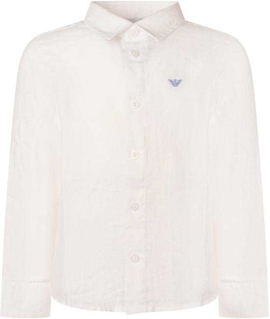 26SS [키즈] 엠포리오 아르마니 셔츠 8NHC023NEEZ0100 WHITE