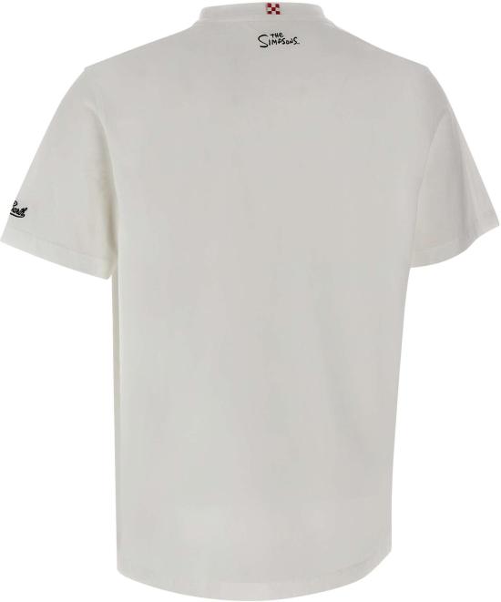 26SS 세인트바쓰 반팔 티셔츠 POT000104460L WHITE - MC2 SAINT BARTH