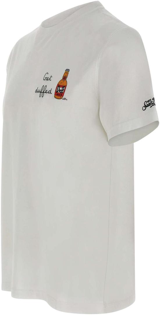 26SS 세인트바쓰 반팔 티셔츠 POT000104460L WHITE - MC2 SAINT BARTH