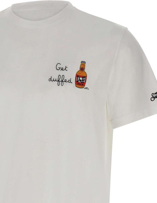 26SS 세인트바쓰 반팔 티셔츠 POT000104460L WHITE - MC2 SAINT BARTH