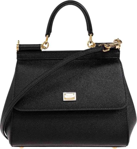 26FW 돌체앤가바나 미디움 시실리 핸드백 BB6003B100180999 BLACK