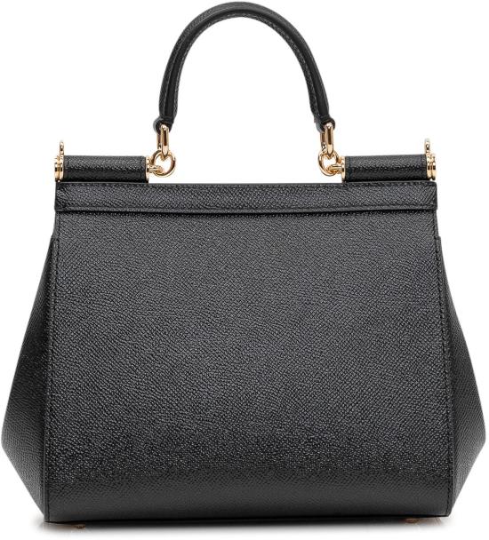 26SS 돌체앤가바나 미디움 시실리 핸드백 BB6003B100180999 BLACK - DOLCE & GABBANA