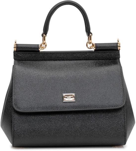26SS 돌체앤가바나 미디움 시실리 핸드백 BB6003B100180999 BLACK